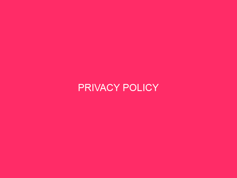 Privacy Policy