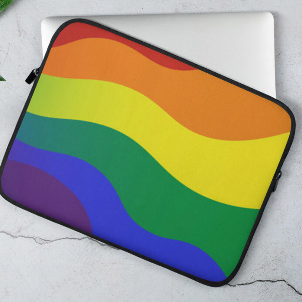 Creative Case Place Rainbow Laptop Sleeve