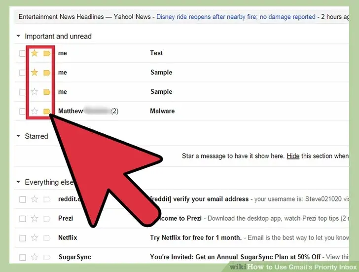 Gmail priority inbox