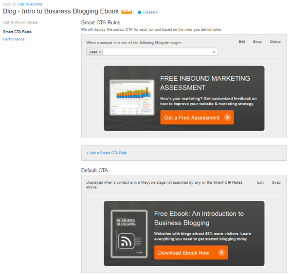 HubSpot dynamic CTAs for automated lead gen