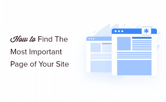 Find the Most Important Page of your Site