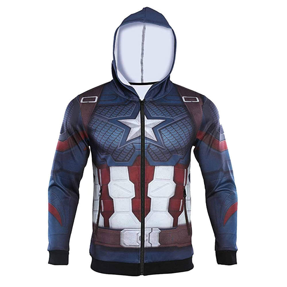 Premium Captain America Hoodie