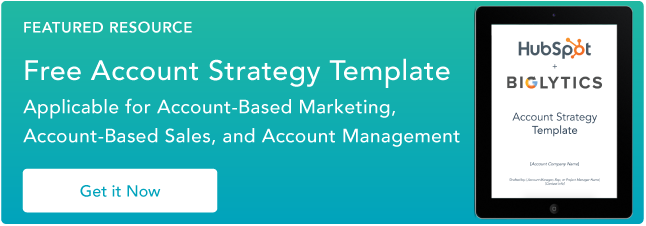 account plan template