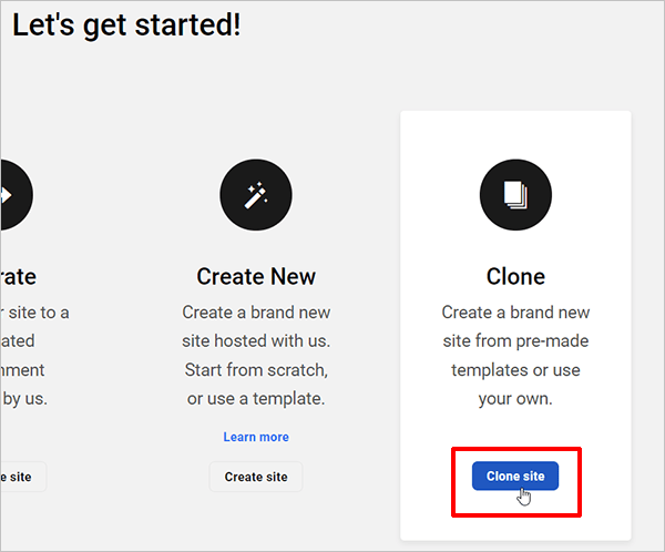 Hub - Clone site