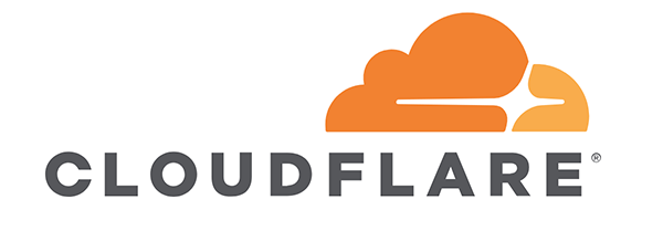 Cloudflare logo.