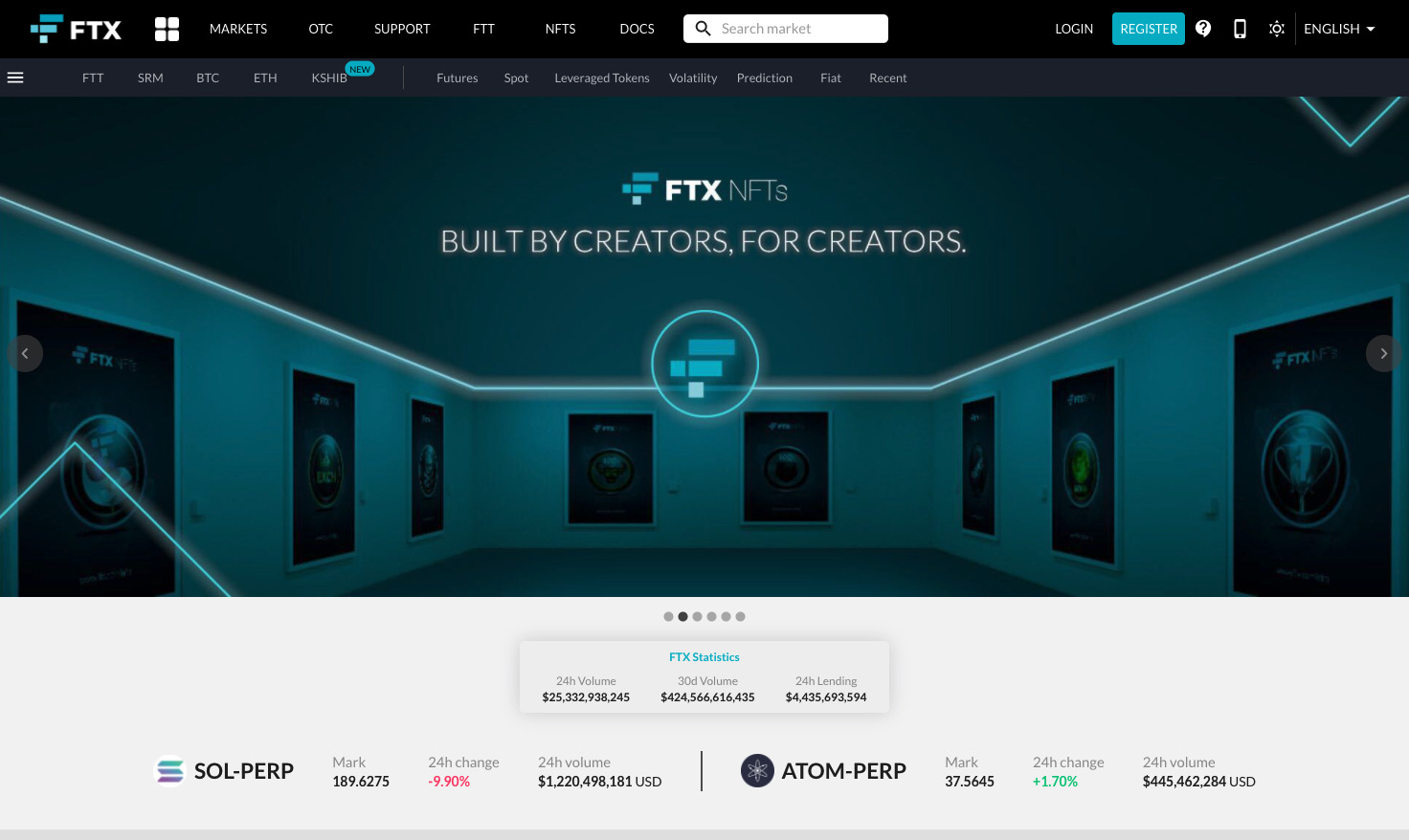Cryptocurrency Exchange FTX