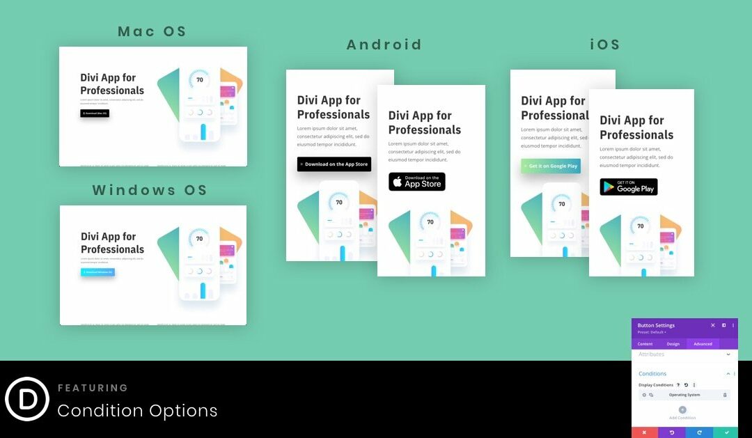 How to Display Download Buttons for Respective Operating Systems in Divi
