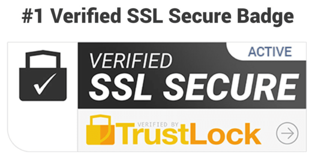 The TrustLock SSL trust badge.