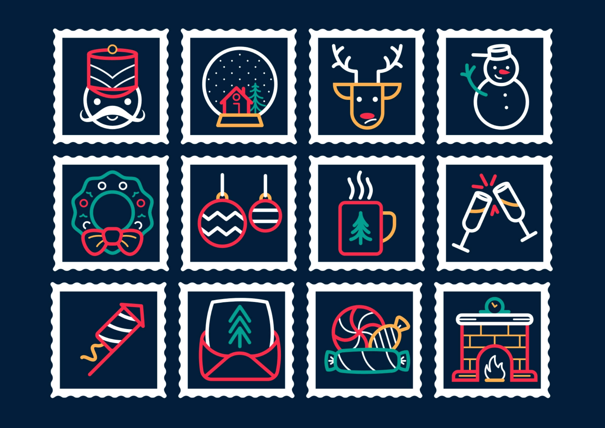 Free Christmas/New Year Icons