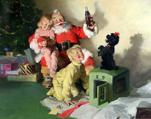 Coca-Cola's Santa and the Kids