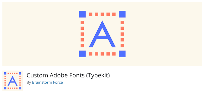 Custom Adobe Fonts