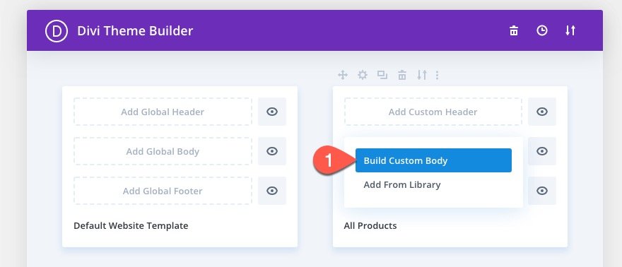 Divi Product Layout Pack