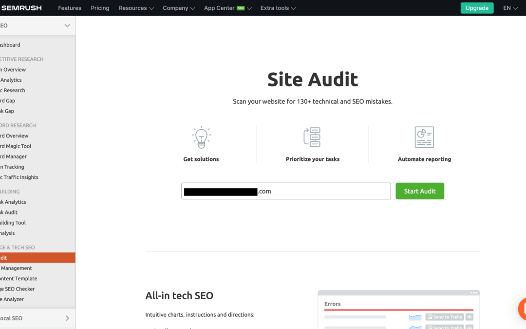 Methods to Behavior an Search engine optimization Audit of your Site