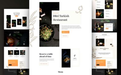 Get a FREE Middle Eastern Restaurant Layout Pack for Divi