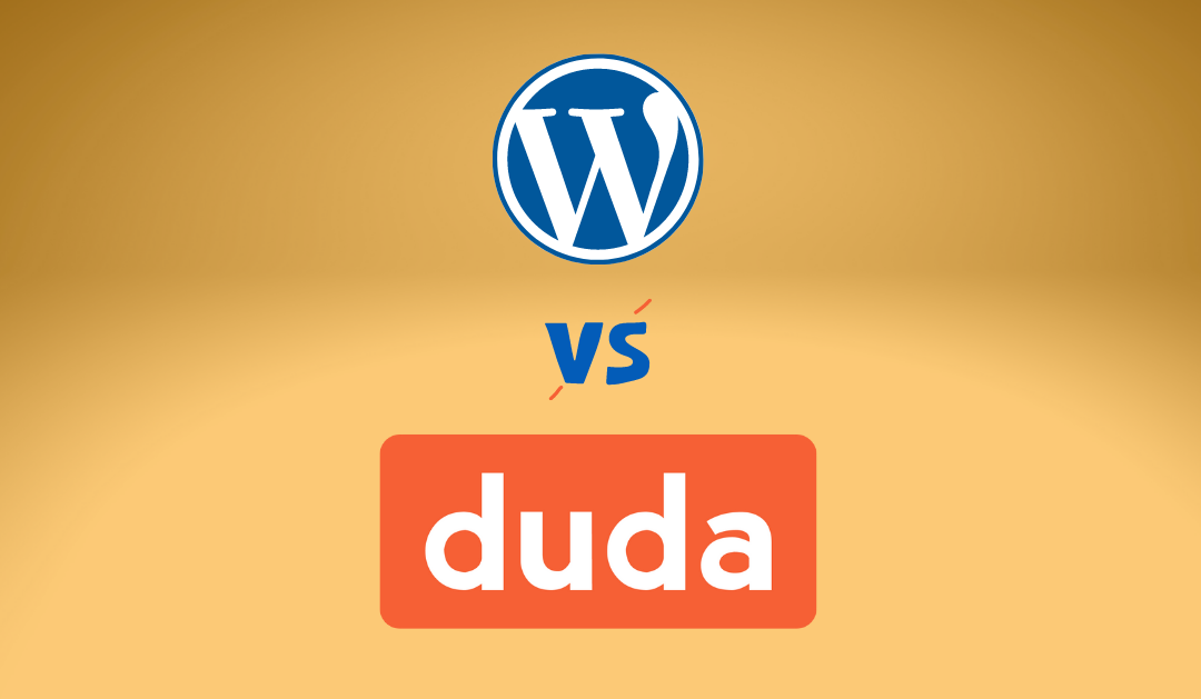 WordPress vs Duda Website Builder