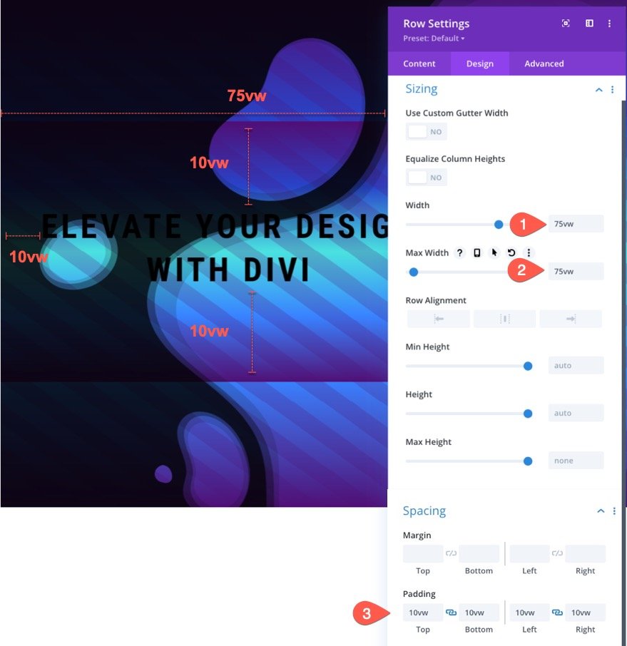 seamless background design transitions in divi