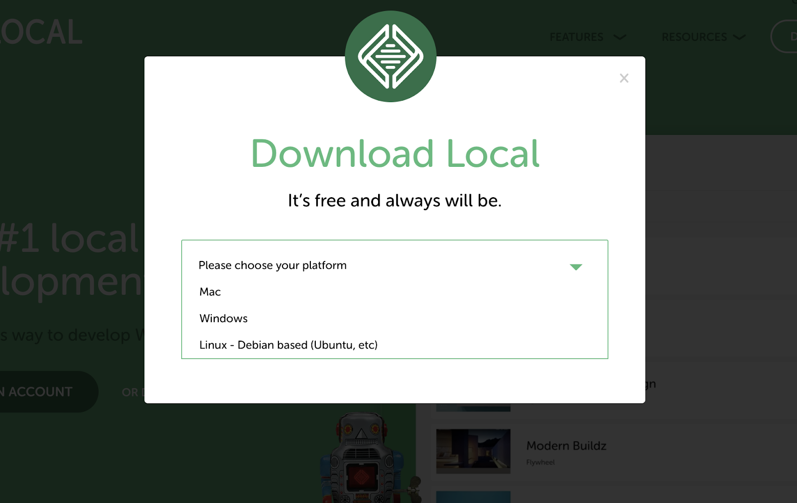 Downloading Local