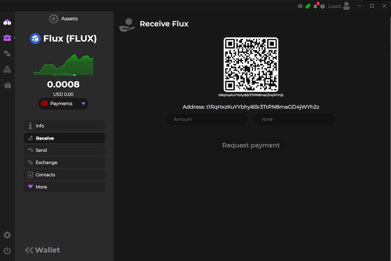 mine flux coin