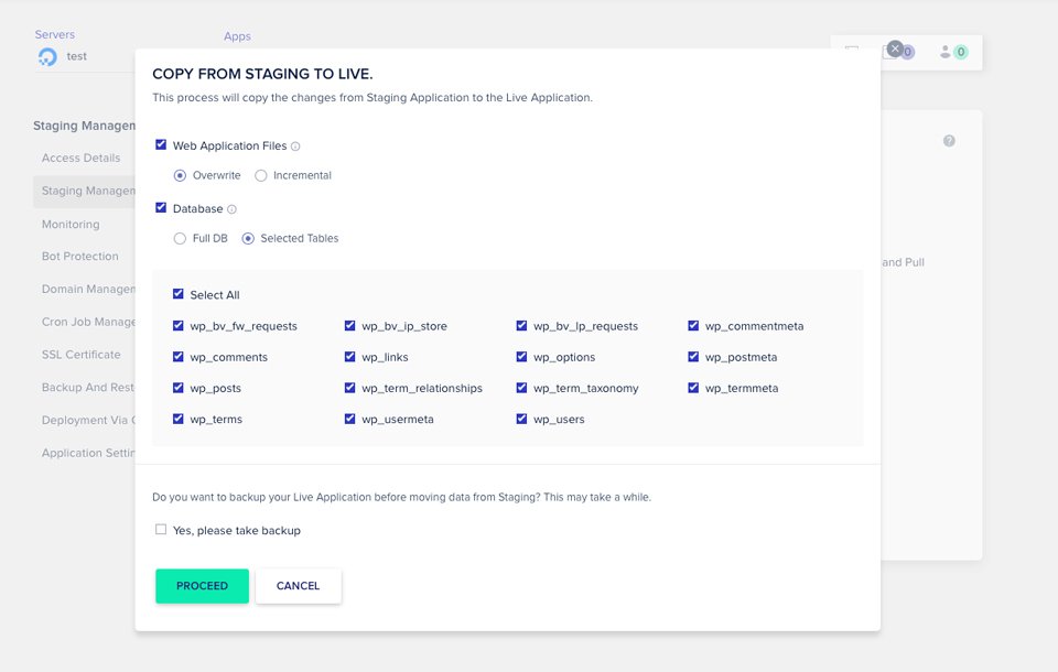 Database Options