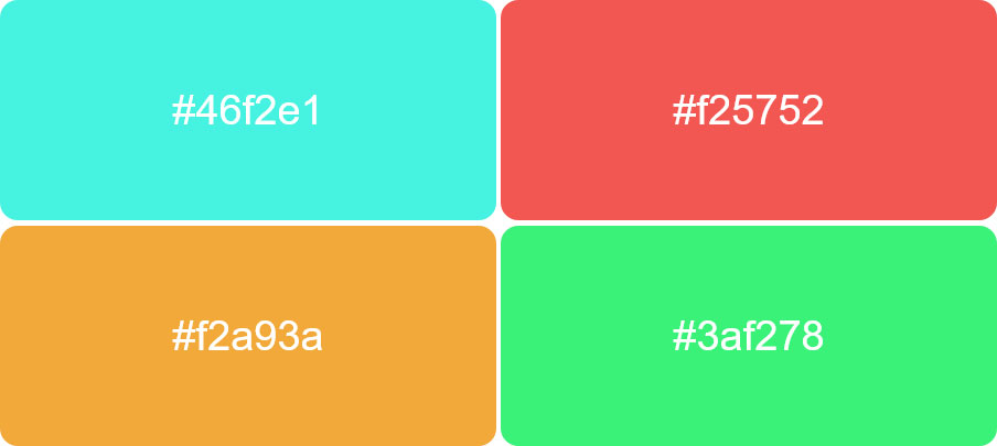 declare colors in css with hex values examples