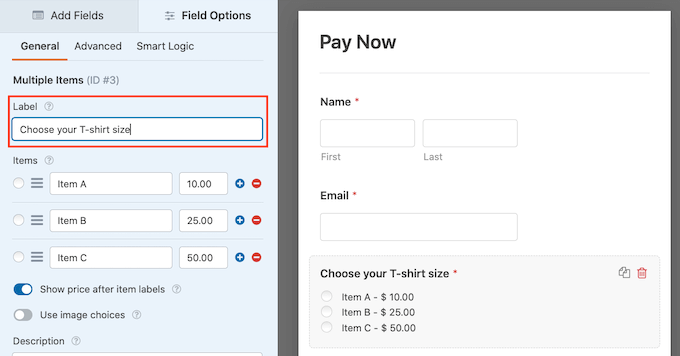 Creating a credit card payment form for WordPress