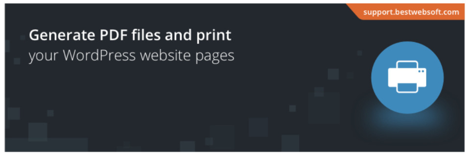 The best PDF & Print plugin for WordPress.