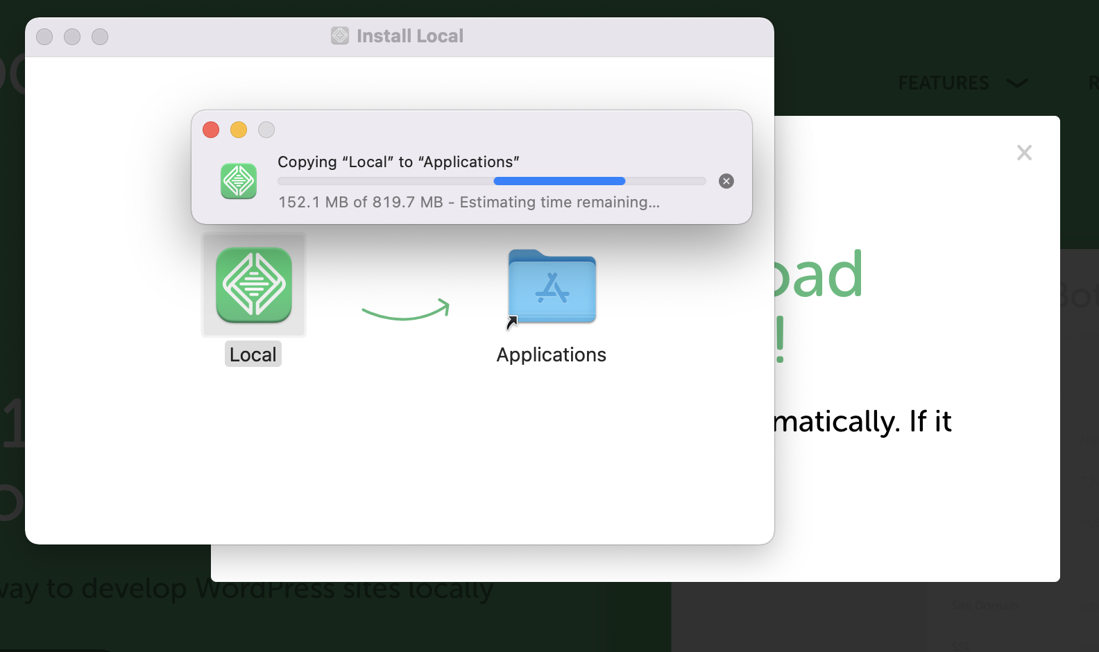 Installing Local on your computer