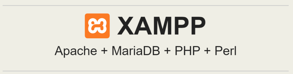 The XAMPP homepage