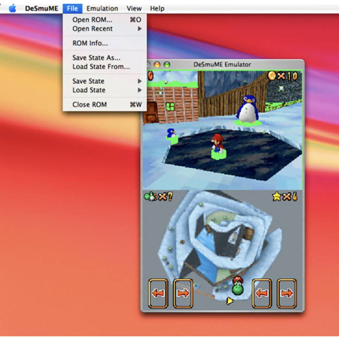 DeSmuME emulator
