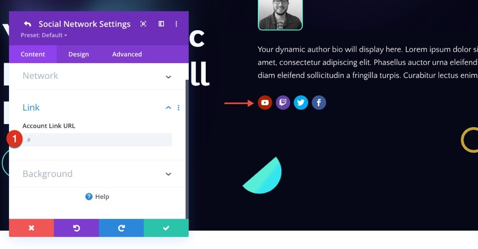 Author Page Template for Divi's Podcaster Layout Pack