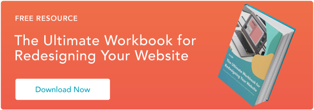 Blog - Website Redesign Workbook Guide [List-Based]
