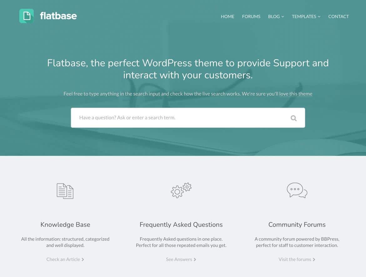 The Flatbase Wiki Theme