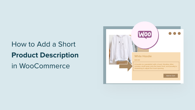 How to add a short product description in WooCommerce