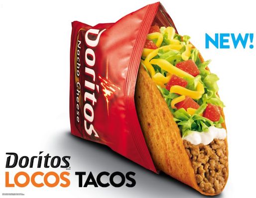 examples of co-branding partnerships: taco bell doritos