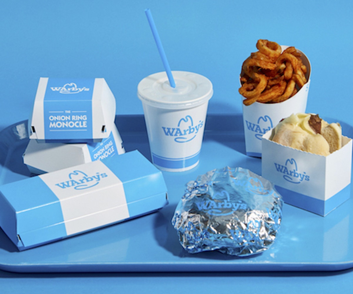 co-branding partnership examples: arby's and warby parker