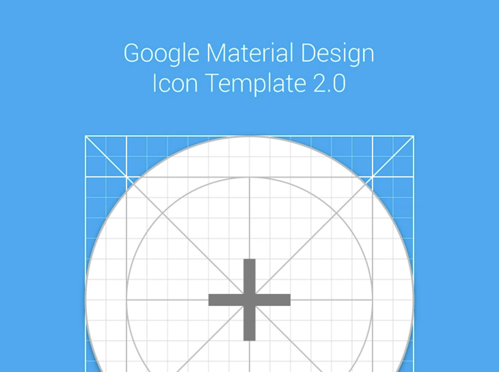 Material Design Icon Template