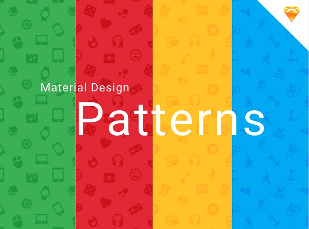 Material Design Icons Patterns