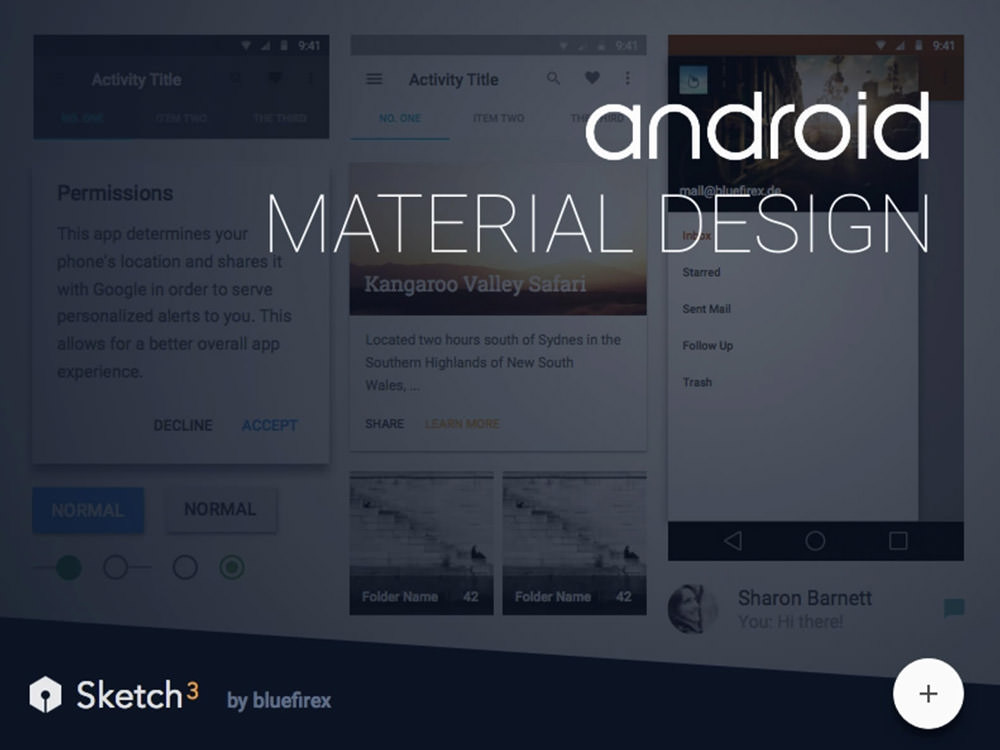 Material Design (Sketch)