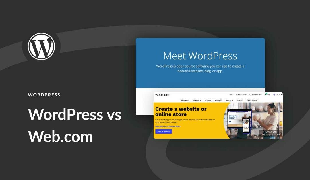 WordPress vs Web.com