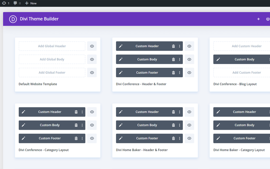 The way to Edit a Template in Divi’s Theme Builder Library