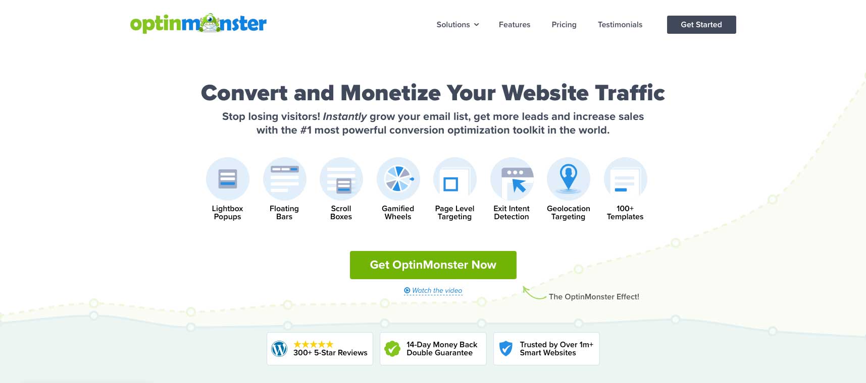 Optin Monster WordPress plugin