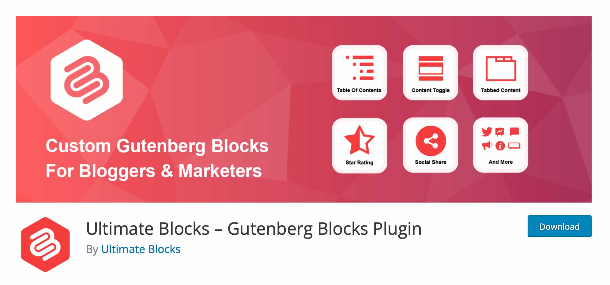 Ultimate blocks plugin