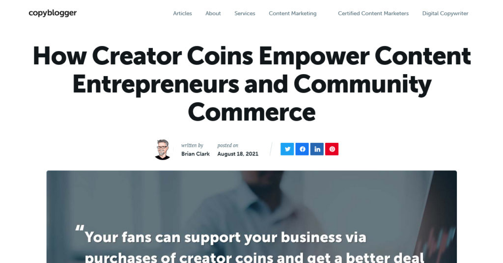 creator coins example