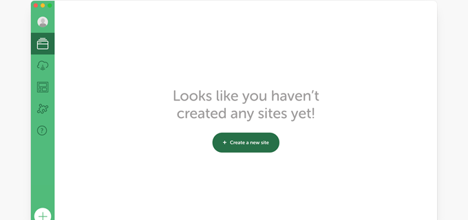 Create local website