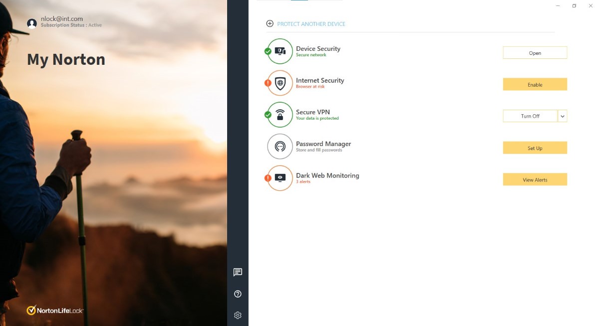 Norton Security Protection