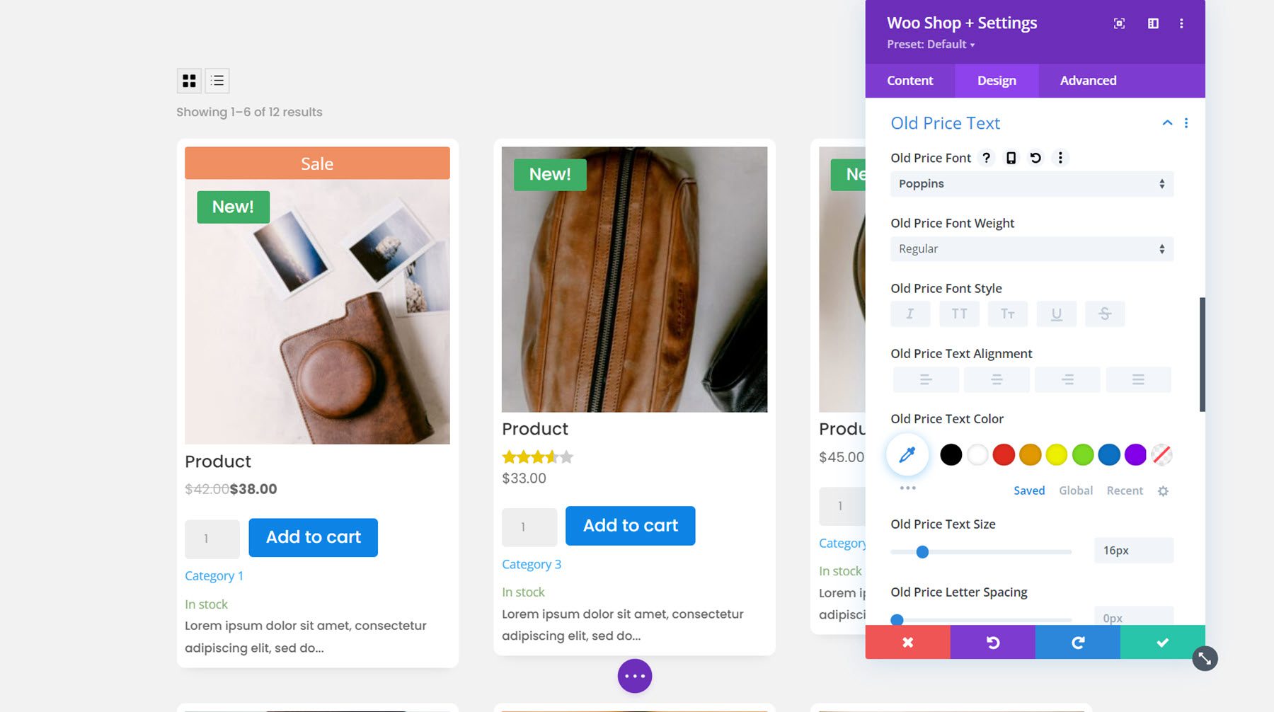 Divi Plugin Highlight Divi Shop Builder Old Price