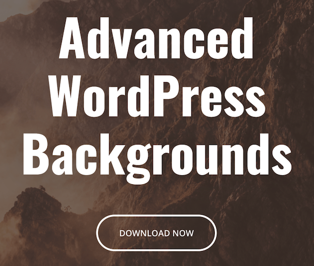 The Advanced WordPress Backgrounds plugin homepage. 