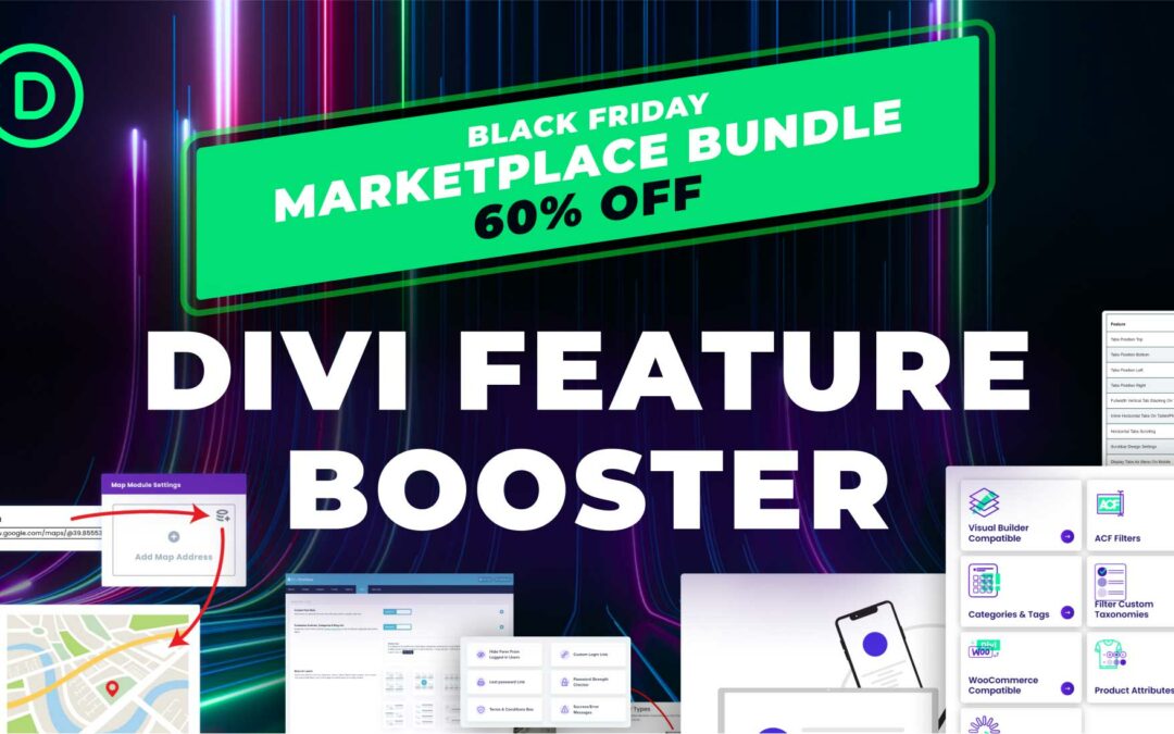 Introducing the Massive Black Friday Feature Booster Bundle