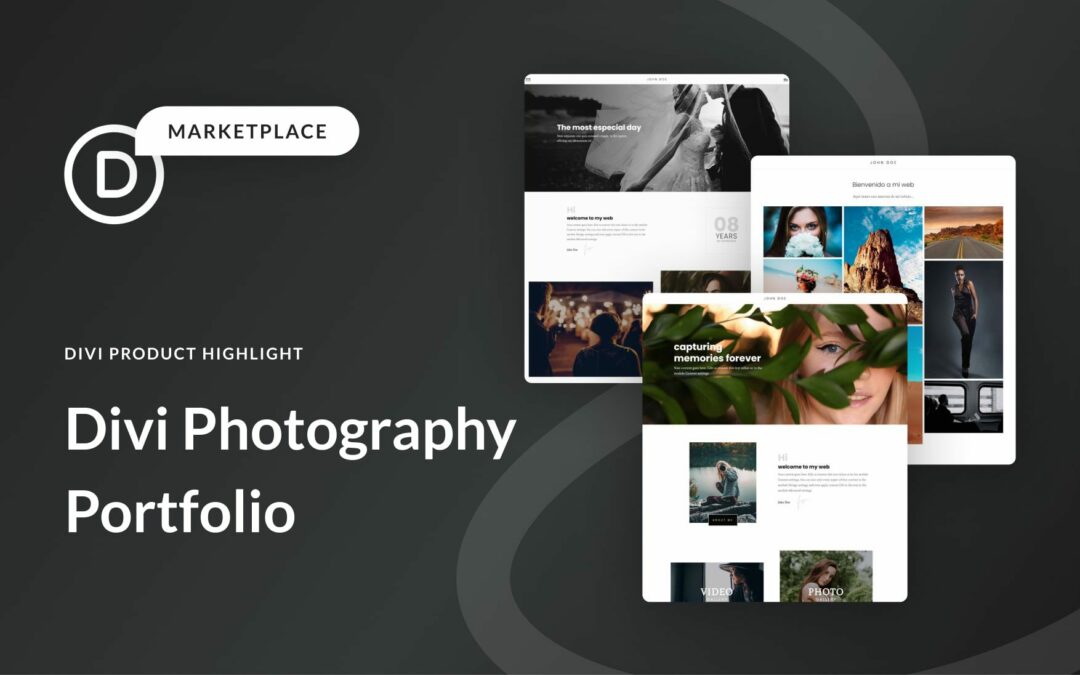 Divi Photography Portfolio – Divi Child Theme Overview