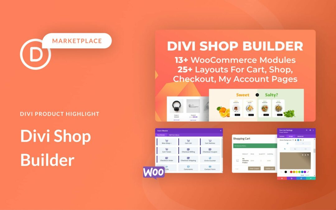 Divi Plugin Highlight: Divi Shop Builder